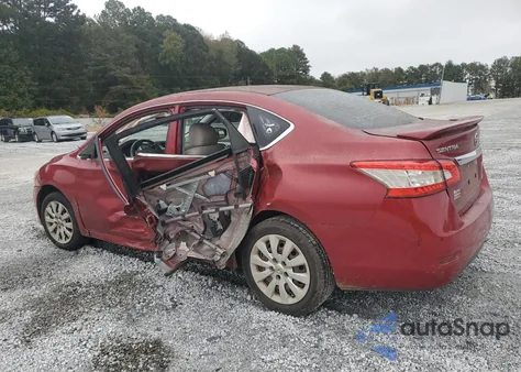 2014 Nissan Sentra S из США, поврежденный, VIN 3N1AB7AP1EY264301